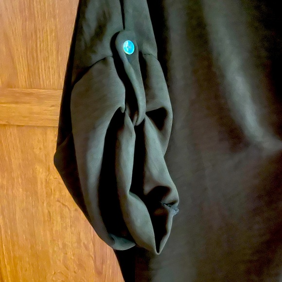 Italy Moda V Neck OS Dress from France Cocoa Brown NWT - Picture 2 of 8